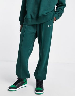 Nike Trend Fleece oversized joggers in dark green  - ASOS Price Checker