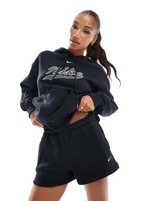 Nike Nike Trend fleece shorts in black