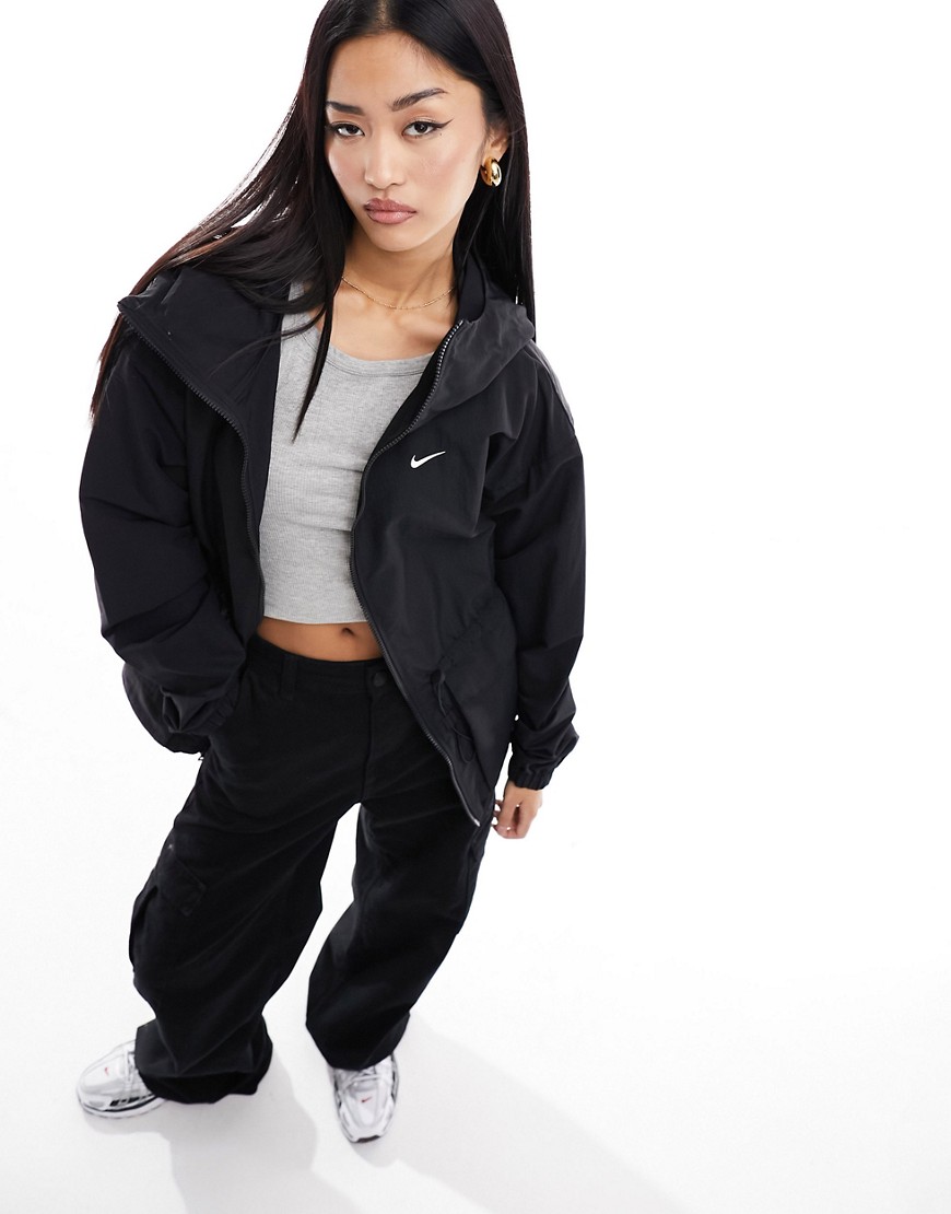 Nike Trend lightweight woven jacket in black