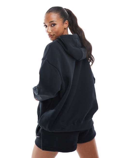 Nike - Trend Phoenix - Sweat à capuche avec logo molletonné - Noir, 4 de 4