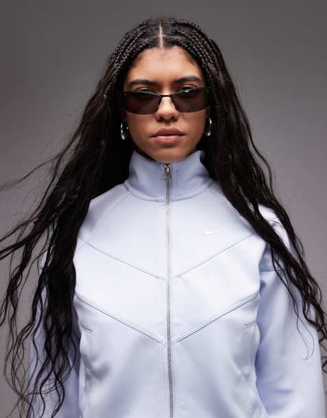 Nike Trend Poly Knit jacket in light blue - view 1