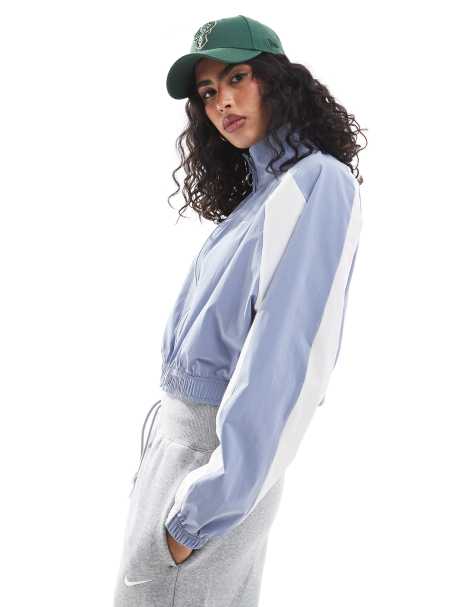 Nike - Trend Street - Giacca blu e bianca con zip - view 1