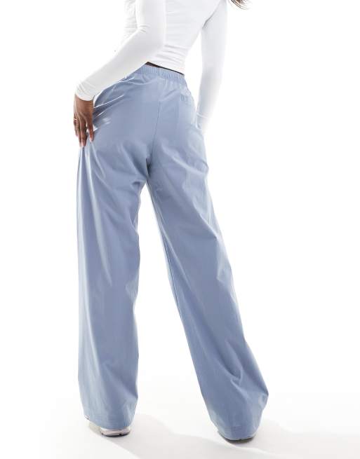 Nike – Trend Street – Hose in Blau mit weitem Bein und hohem Bund, 3 von 5