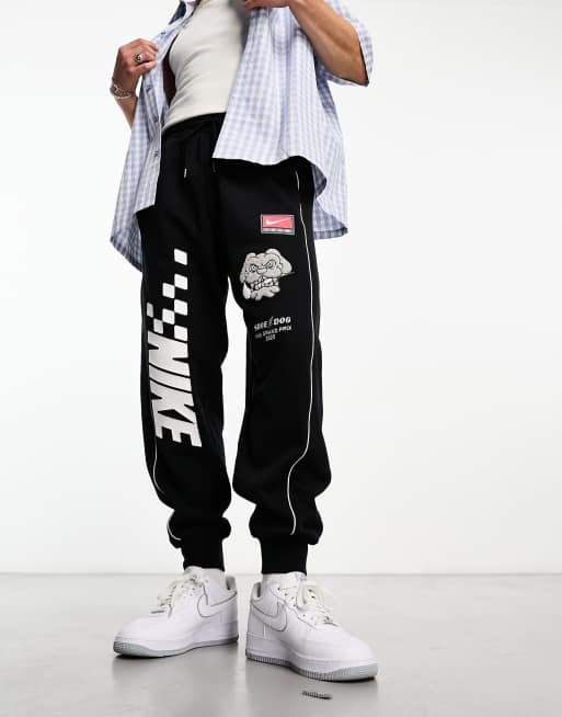 LOUIS VUITTON LVX NBA BLACK SWEATPANTS