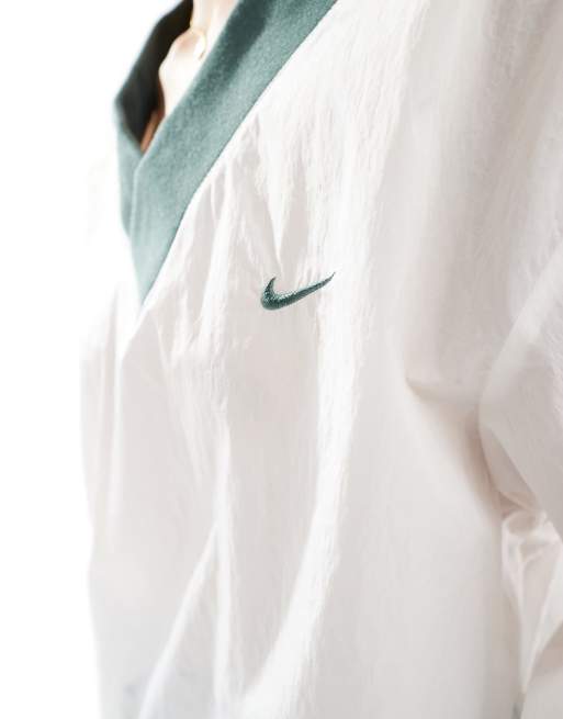 Nike - Trend - Sweatshirt met V-hals in beige, 3 van 4