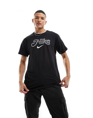 Nike Trend graphic t-shirt in black - ASOS Price Checker