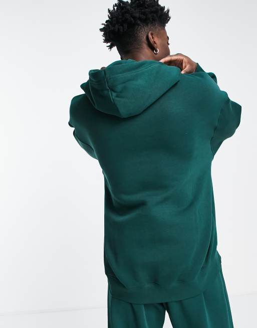 Nike Trend unisex fleece oversized hoodie in dark green ASOS