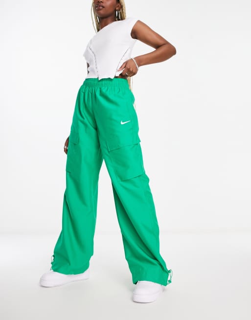 Nike, Pants & Jumpsuits, Xl Womens Nike Sportswear Essentials Curve Woven  Highrise Cargo Pants