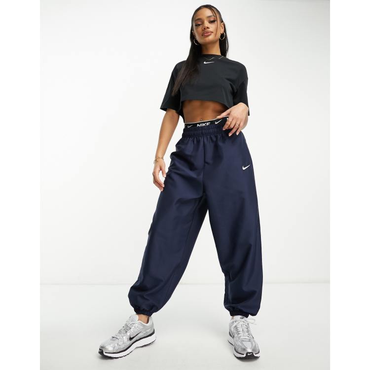 Nike pants deals navy blue