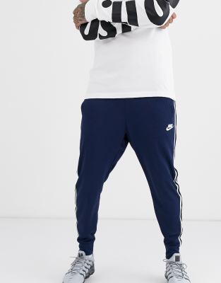 nike tribute track pants navy