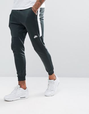 nike tribute sweatpants in green