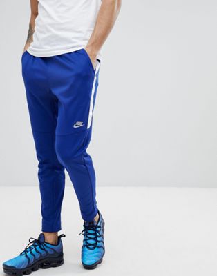blue nike joggers