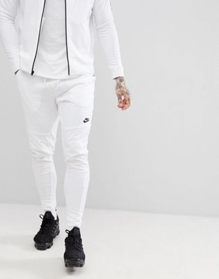 Nike Tribute Skinny Tracksuit in White 