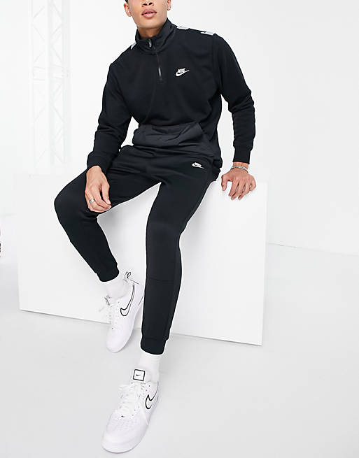 Nike Tribute knit joggers in black | ASOS