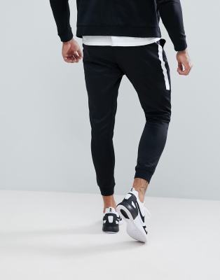 nike tribute joggers black