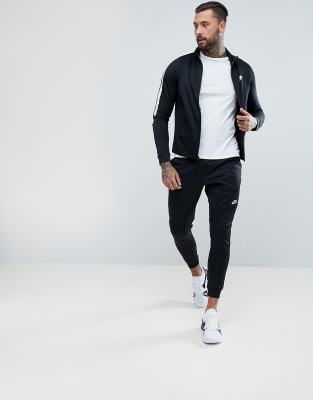 nike tribute poly joggers in black