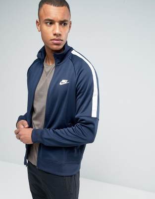 blue nike tribute jacket