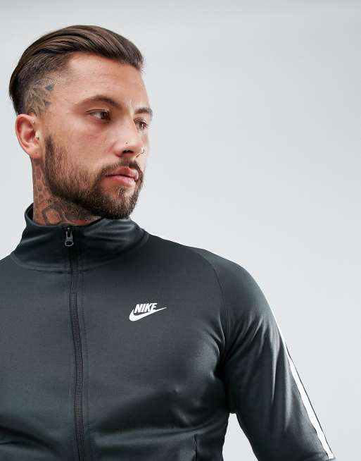 Nike tribute best sale track top black