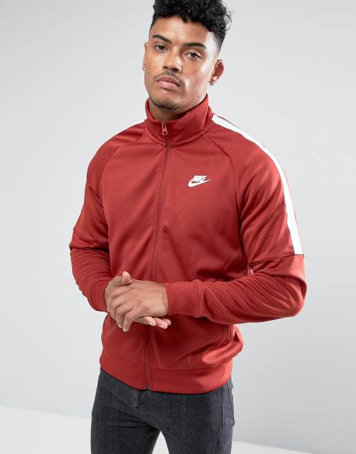 Nike tribute jacket shop red