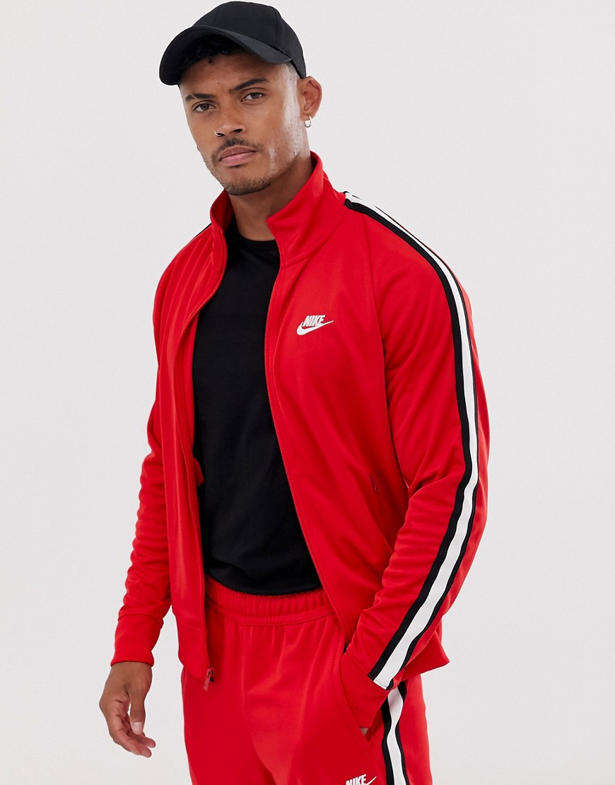 Nike Tribute Track Jacket Red