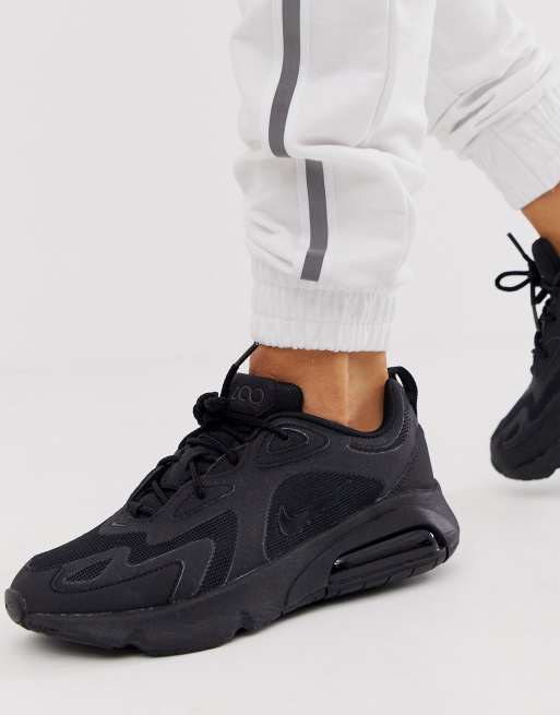 Triple black sale sneakers