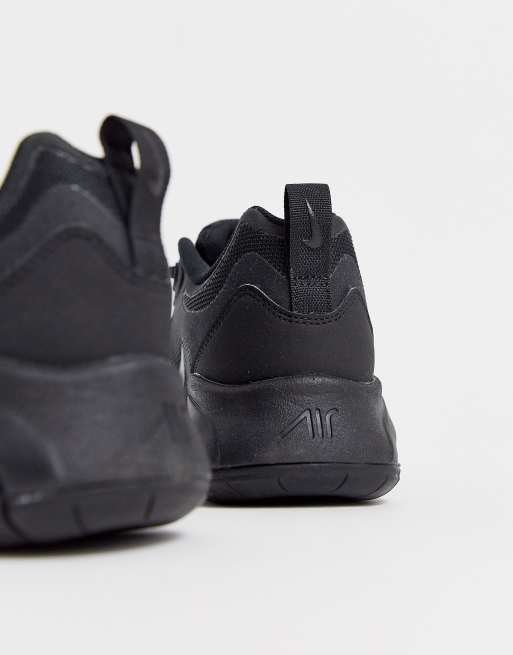 Nike triple black air max store 200 trainers