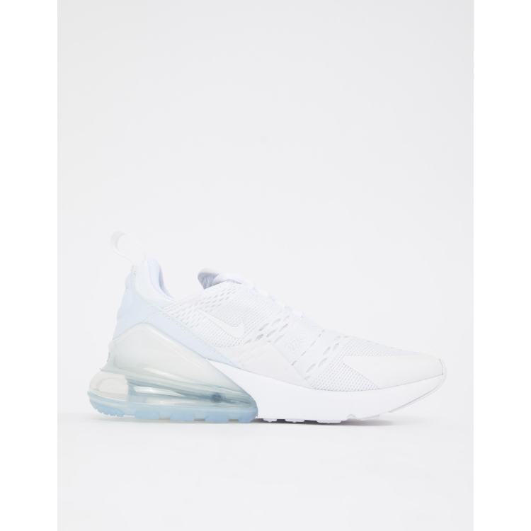 Nike women's air max 270 best sale triple white