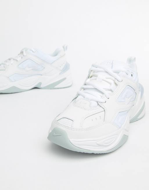 Nike triple hotsell white m2k tekno