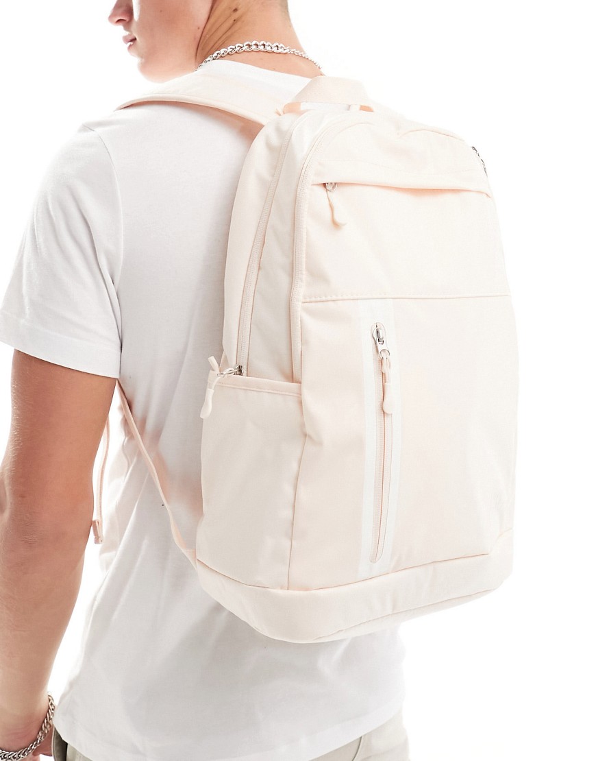 Nike unisex Elemental premium backpack in cream-White