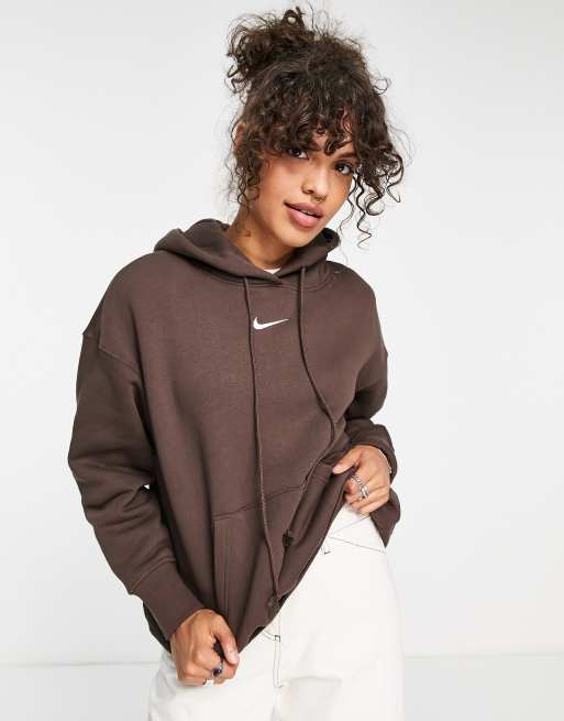 nike brown hoodie