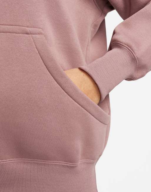 Nike smokey mauve outlet hoodie