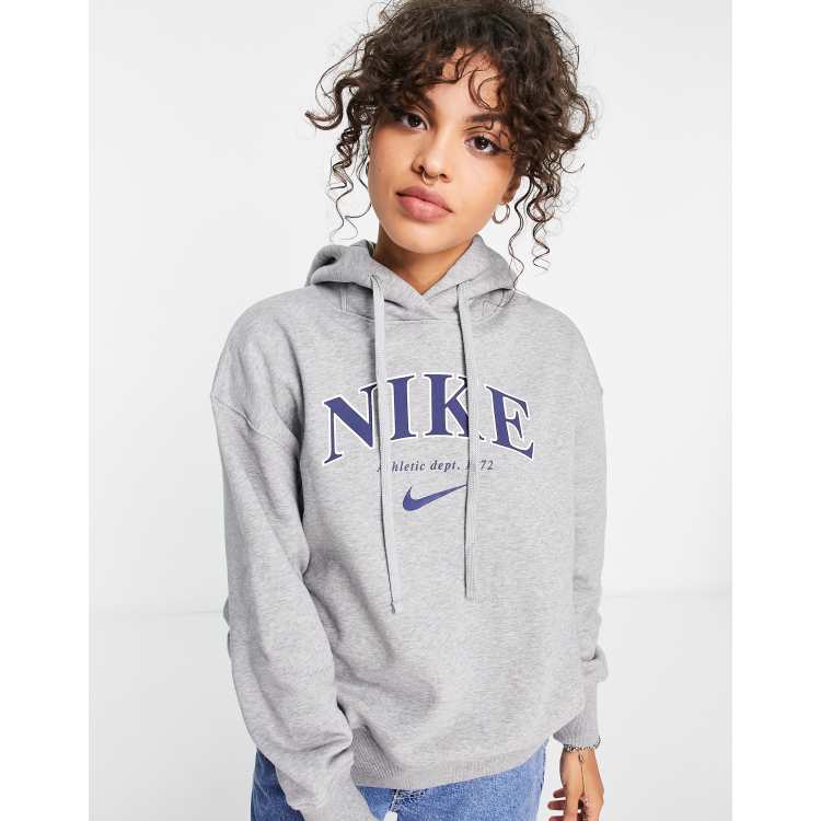 Nike jumper hotsell womens grey