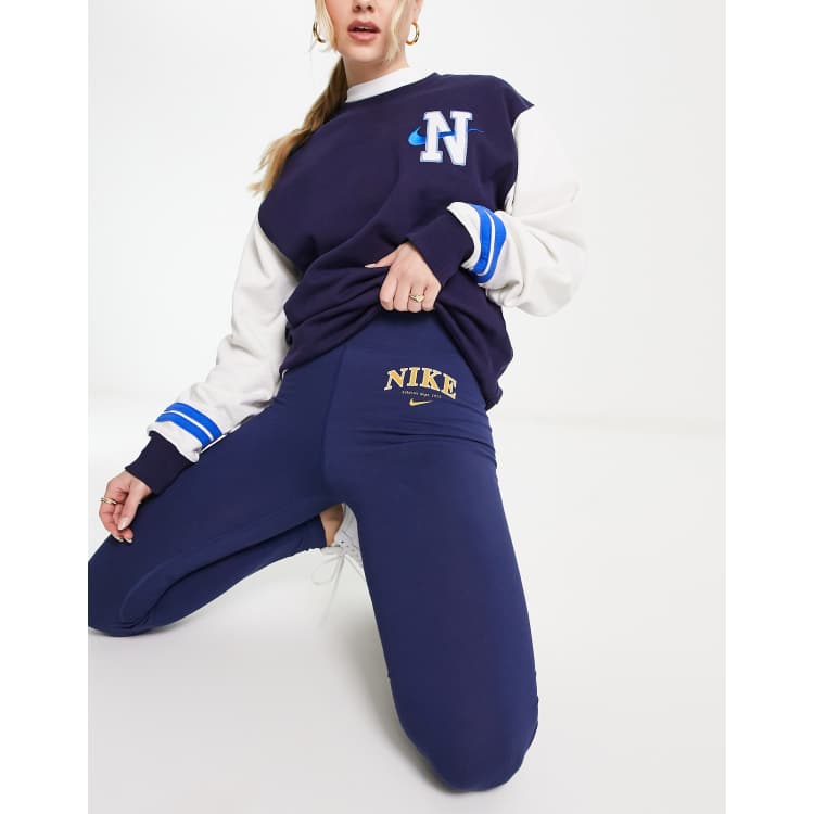 Nike archive cheap leggings blue