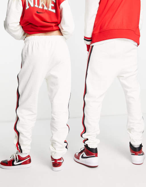 Nike Football Academy Dri-Fit joggers in white