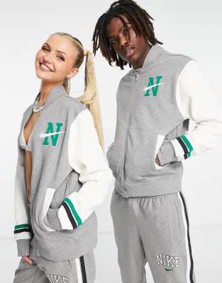 Women's nike cheap varsity jacket