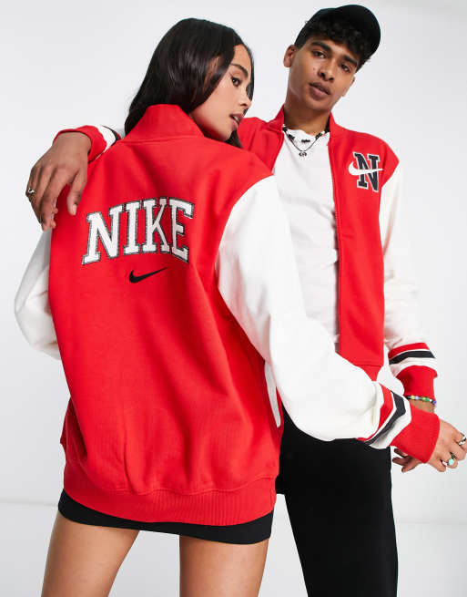 Nike coat online red