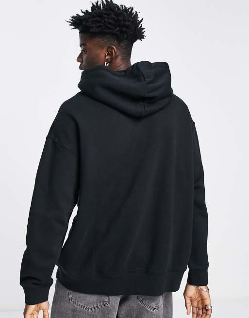 Nike Unisex Trend fleece oversized hoodie in black