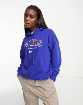 Nike Varsity leggings in royal blue