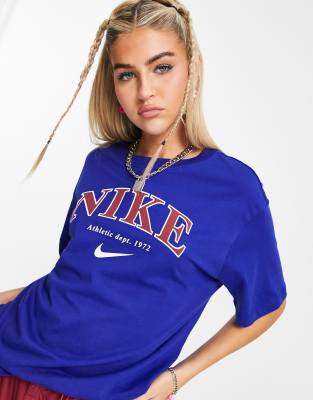 nike navy blue top