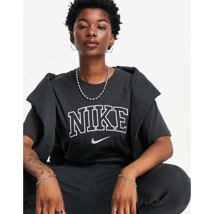 T shirt discount nike vintage femme