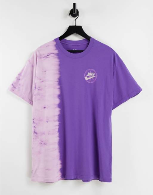 Purple and store grey nike shirt