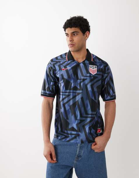 Nike USA World Cup Energy short sleeve top in navy