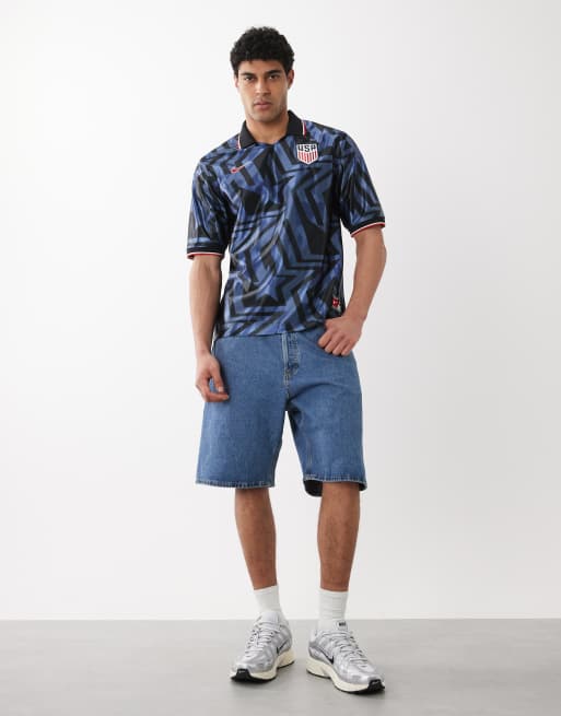 Nike USA World Cup Energy short sleeve top in navy, 2 of 5