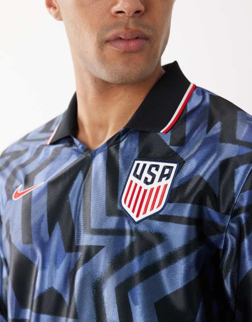 Nike USA World Cup Energy short sleeve top in navy, 3 of 5