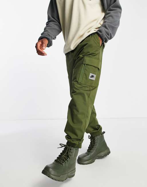 Cargo Woven Crop Jogger