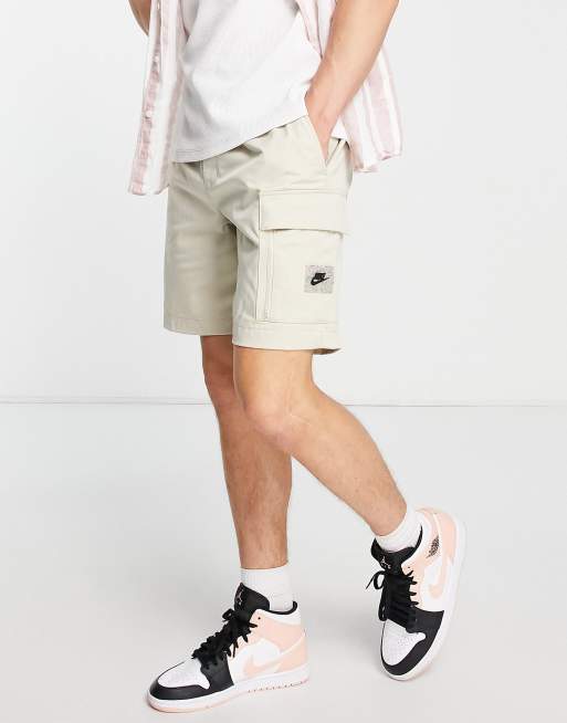 Nike Utility shorts in rattan with pocket detail ASOS