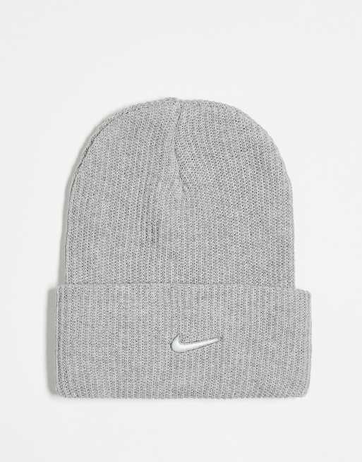 Black and hotsell white nike beanie