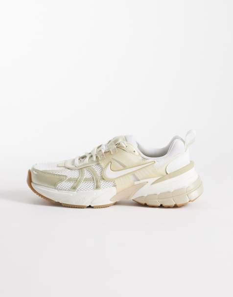 Nike V2K Run sneakers in beige and white - view 1