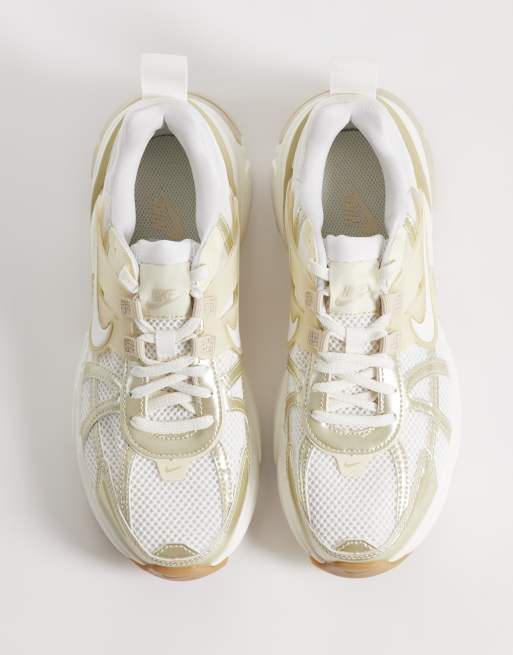 Nike V2K Run sneakers in beige and white  , 2 of 5