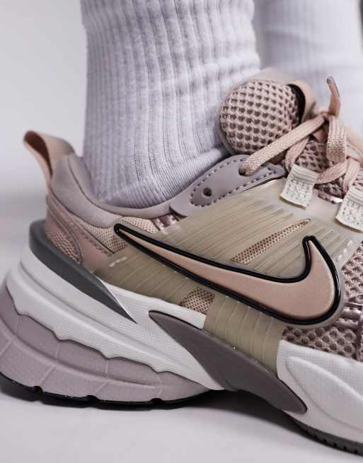 Nike V2K Run sneakers in beige ASOS